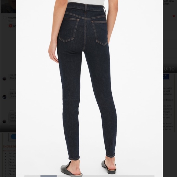 GAP Dark Wash Skinny Jeans - Picture 2 of 8
